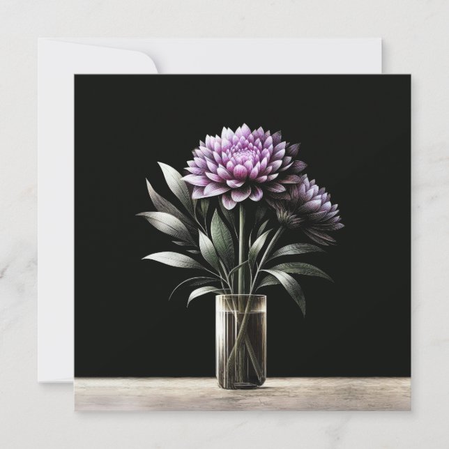 Chrysanthemum Kort (Framsida)