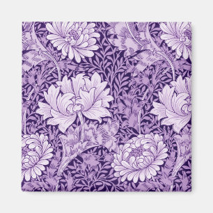 Chrysanthemum Lila, William Morris Magnet