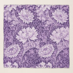 Chrysanthemum Lila, William Morris Sjal<br><div class="desc">William Morris (24 mars 1834-3 oktober 1896) var en brittisk textildesigner, poet, novelist, översättare och socialistisk aktivist som var associerad med British Arts and Crafts Movement. Han bidrog i hög grad till återupplivandet av traditionell brittisk textilkonst och produktionsmetoder. Hans litterära bidrag bidrog till att skapa den moderna fantasi-generationen, samtidigt som...</div>