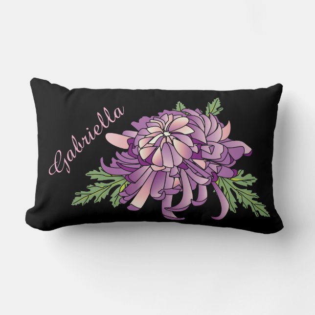 Chrysanthemum Lumbarkudde (Framsida)