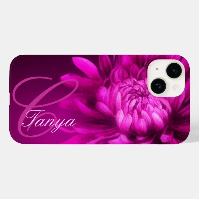 Chrysanthemum mauve med namnet iphone 6 fodral (Baksida (horisontell))