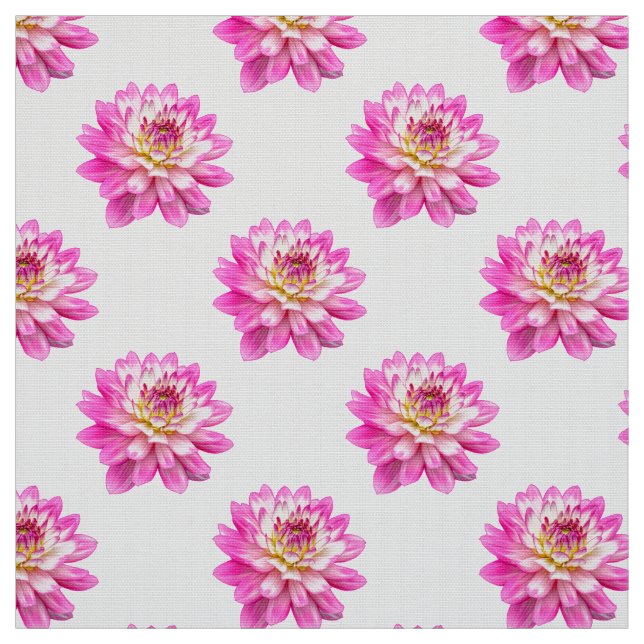 Chrysanthemum Mönster - Fullt Tyg (Provkarta)