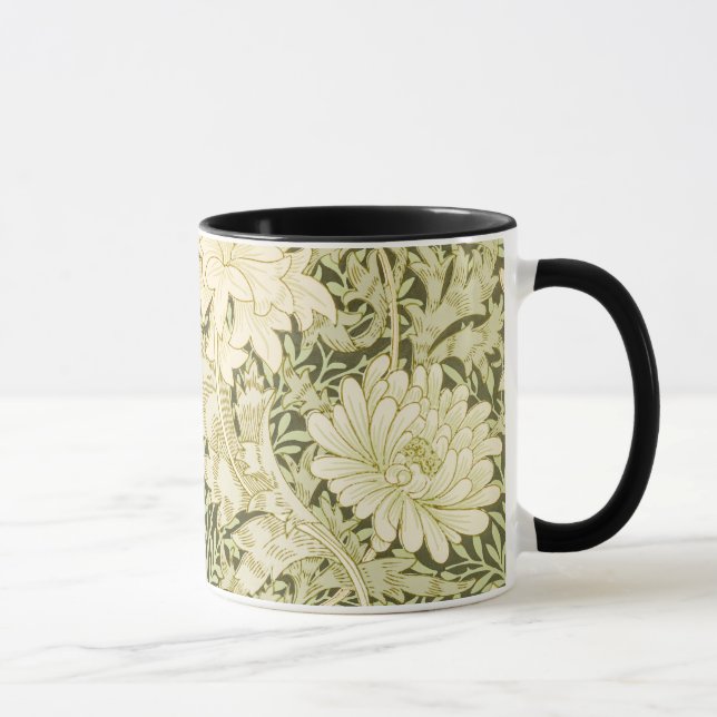 Chrysanthemum mönster - William Morris Mugg (Höger)