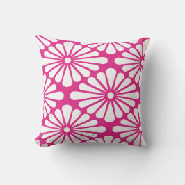 Chrysanthemum [pink] - Japanese Pattern Kudde