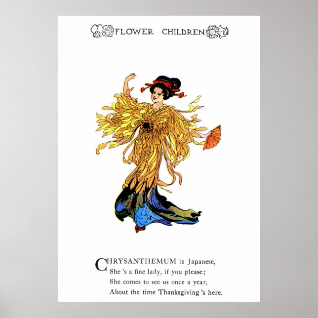 Chrysanthemum Poster (Framsidan)