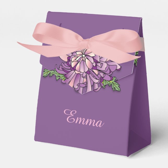 Chrysanthemum Presentaskar (Framsidan Sidan)