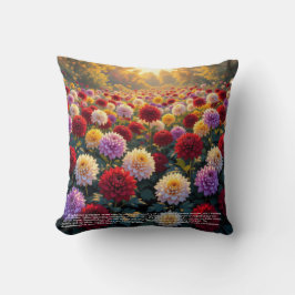Chrysanthemum Symbolism Kudde