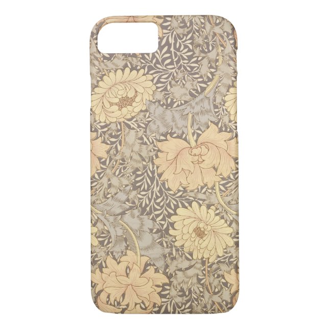 "Chrysanthemum" tapetdesign, 1876 Case-Mate iPhone Skal (Baksida)