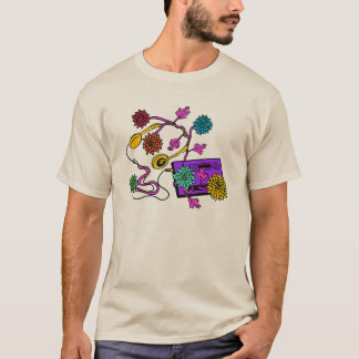 Chrysanthemum Walkman T Shirt