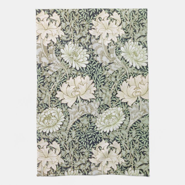 Chrysanthemum, William Morris Kökshandduk (Vertikal)