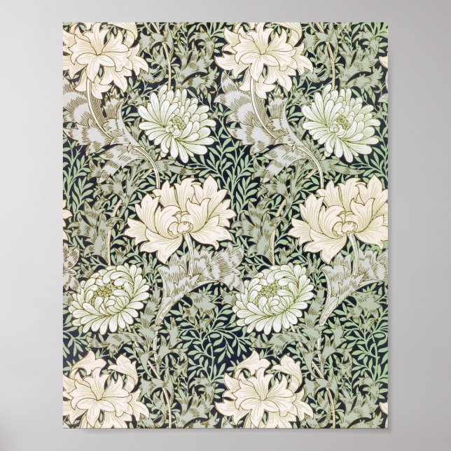 Chrysanthemum, William Morris Poster (Framsidan)
