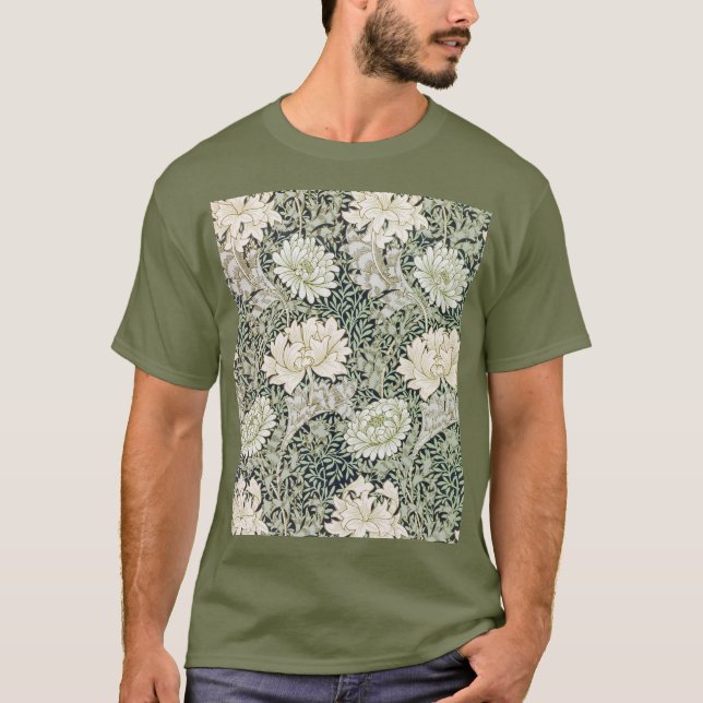 Chrysanthemum, William Morris T Shirt (Framsida)