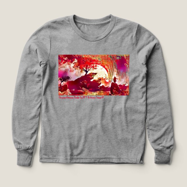 Chrysanthemum Yoake - Artist -NFT Artisans SamurAI T Shirt (Design framsida)