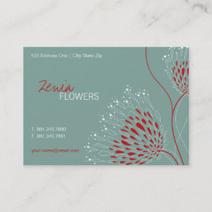 Chrysanthemumen blommar den eleganta blom- visitkort