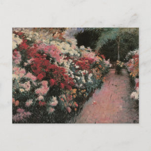 Chrysanthemums av Dennis Bunker Miller, Fine Art Vykort