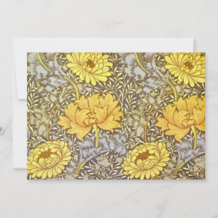 Chrysanthemums av William Morris Inbjudningar