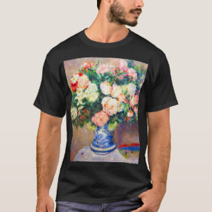 Chrysanthemums Bouquet och Japans Fläkt T Shirt