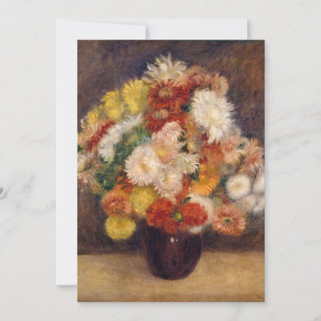 Chrysanthemums Bouquet | Renoir (Framsida)
