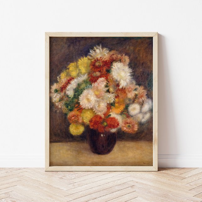Chrysanthemums Bouquet | Renoir Poster (Skapare uppladdad)