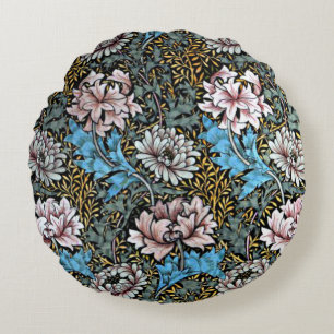 Chrysanthemums Cushions Rund Kudde