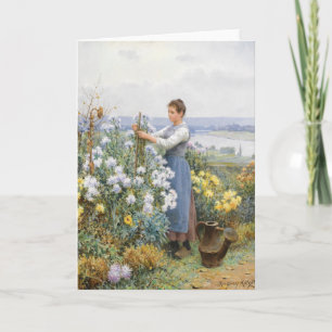 Chrysanthemums Daniel Ridgway Knight Kort