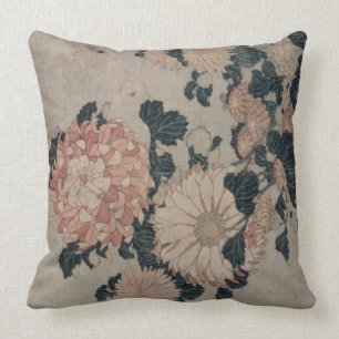 Chrysanthemums (färgträkloss) kudde