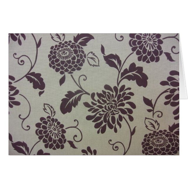 Chrysanthemums Hälsningskort (Framsidan Horizontal)