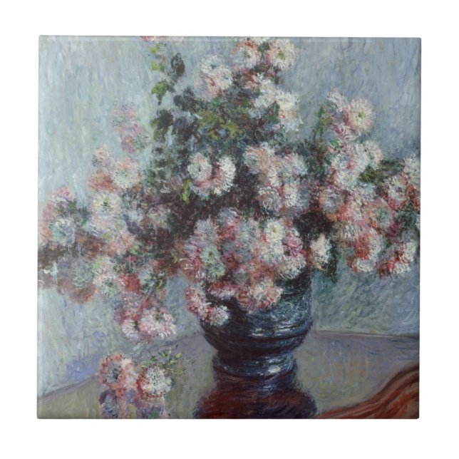 Chrysanthemums Kakelplatta (Framsidan)