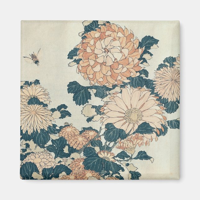 Chrysanthemums Magnet (Framsidan)