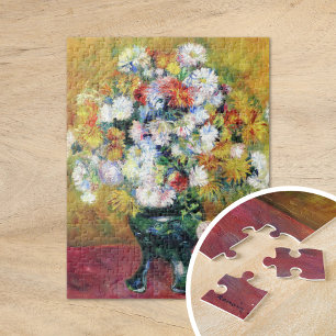 Chrysanthemums Renoir Fine Art Pussel
