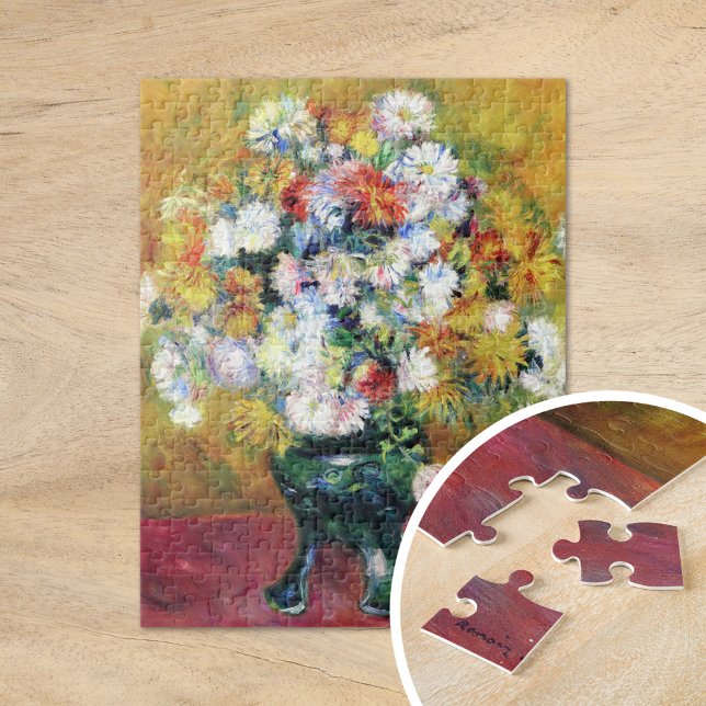 Chrysanthemums | Renoir Fine Art Pussel (Skapare uppladdad)