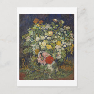 Chrysanthemums & Vild Flowers Van Gogh Fine Art Vykort