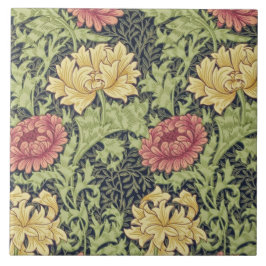 Chrysanthemumtapet William 1877 Morris Kakelplatta
