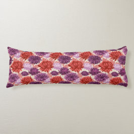 Chrysanths Bouquet Hem Inredning Retro Kil Kroppskudde