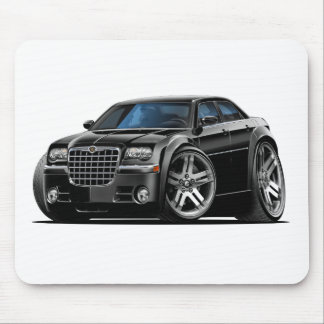 Chrysler 300 svart bil musmatta