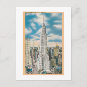 Chrysler Building, New York City Vykort