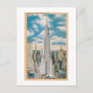 Chrysler Building, New York City Vykort