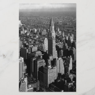 Chrysler Building New York Manhattan Brevpapper
