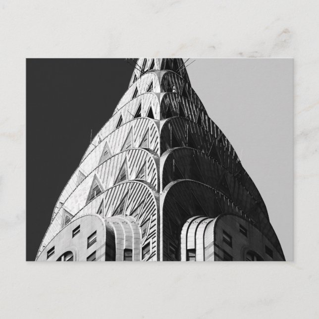 Chrysler Byggande Spire Vykort (Framsida)