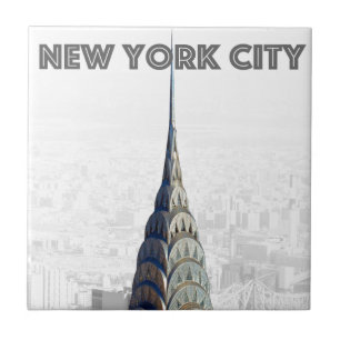 Chrysler Bygger New York City Kakelplatta
