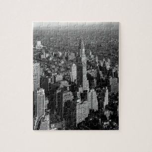 Chrysler Bygger New York Manhattan Pussel