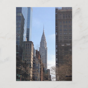 Chrysler Bygger NYC New York City Architecture Vykort