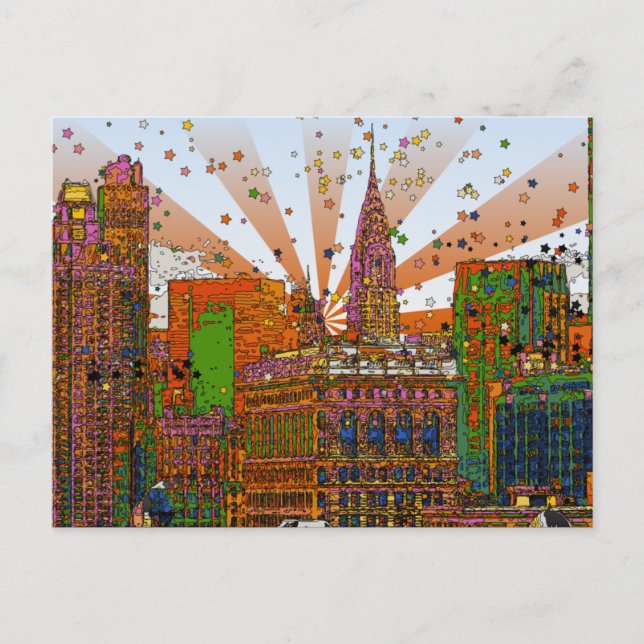 Chrysler Byggnad #2 Vykort (Framsida)