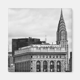 Chrysler byggnad, Flatiron, fördunklar B&W Magnet