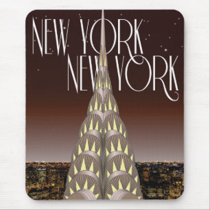 Chrysler Byggnad Mousepad Musmatta