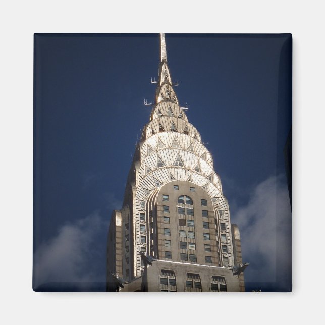 Chrysler Byggnad, New York City Magnet (Framsidan)