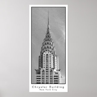 Chrysler Byggnad / New York City Poster