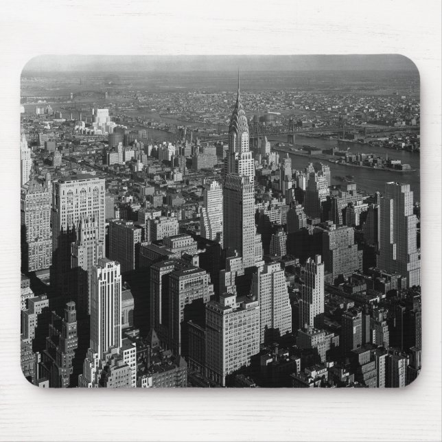Chrysler Byggnad New York Manhattan Musmatta (Framsidan)