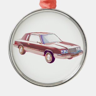 Chrysler Le Baron 1983 Julgransprydnad Metall