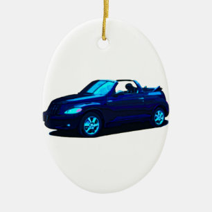 Chrysler PT Cruiser 2005 Julgransprydnad Keramik